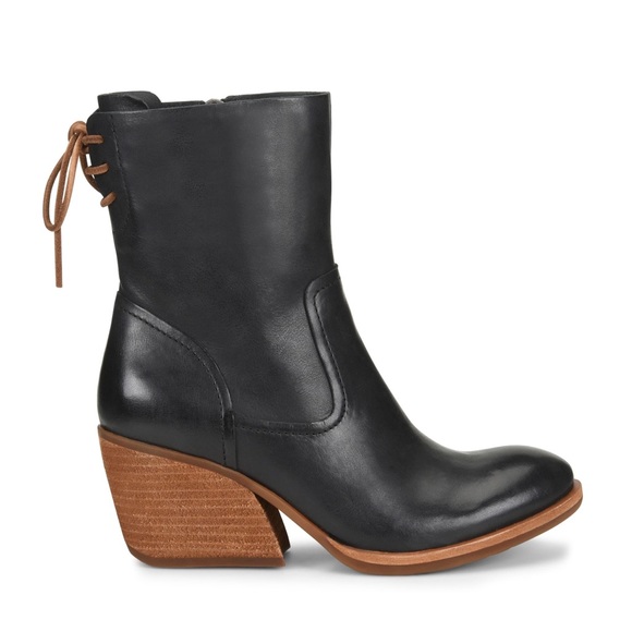 Kork-Ease Shoes - Kork Ease Black Leather Cherna Lace Up Boot